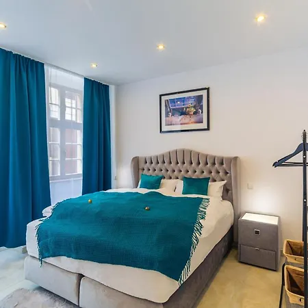 Apartment Lit Living: Luxury - Box Spring - Zwischen Ma Und Hd - Netflix - 8 Personen Ladenburg