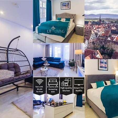 Lit Living: Luxury - Box Spring - Zwischen Ma Und Hd - Netflix - 8 Personen Lejlighed